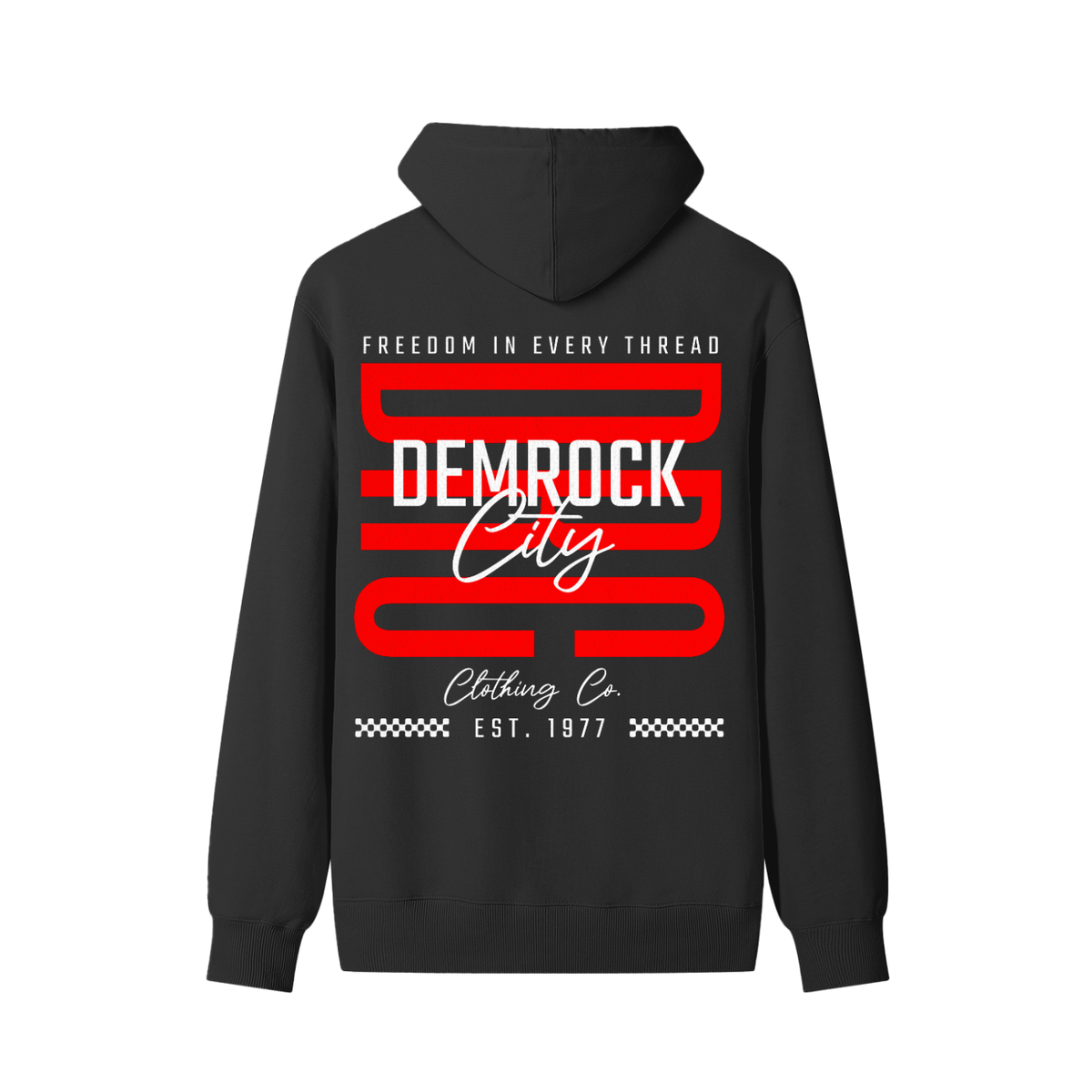 DEMROCKCITY Legacy Back Print Hoodie