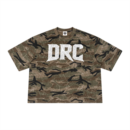 DEMROCKCITY Run Your City Boxy Camo Tee