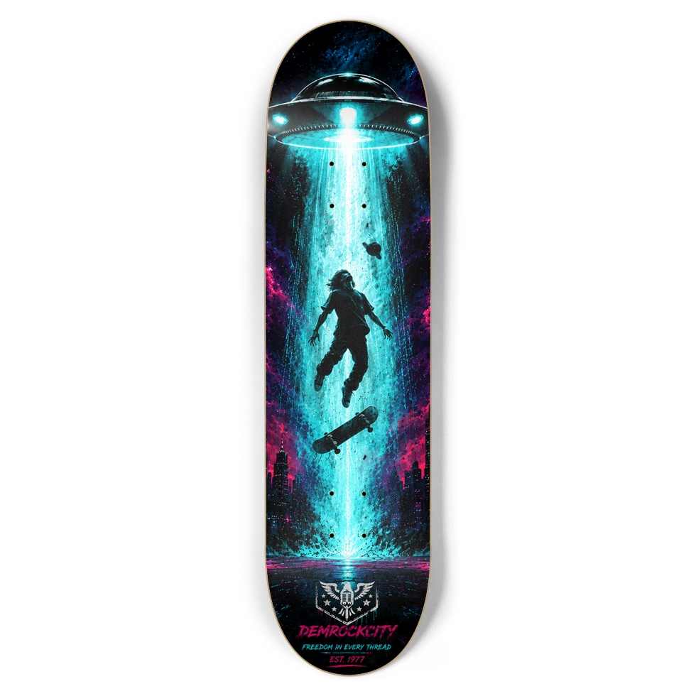 Beam Me Up Skate Deck