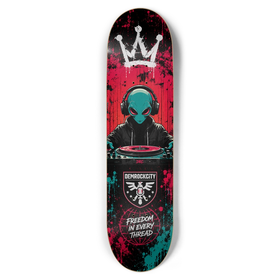 Cosmic Mix Skate Deck