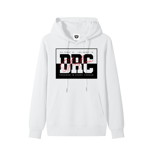 DEMROCKCITY DRC Coordinates Hoodie - White