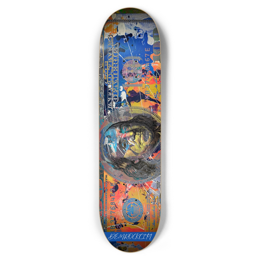 DEMROCKCITY Money Talks Deck (8.5 x 32)