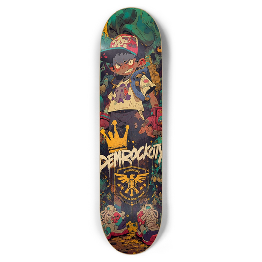 Last One Standing Skate Deck | Limited Edition | DEMROCKCITY