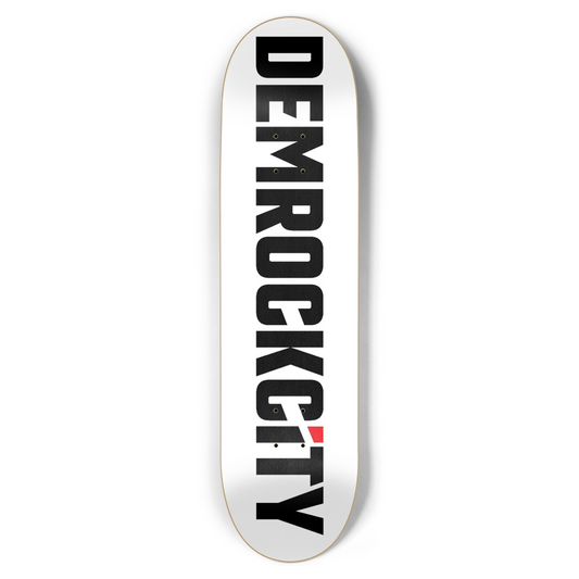 DEMROCKCITY Vertical Logo Deck (8.5)