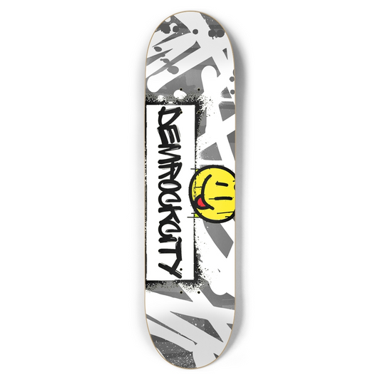 DEMROCKCITY Smiley Chaos Deck (8.5 x 32)